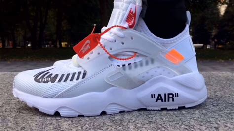 nike huarache off white fake